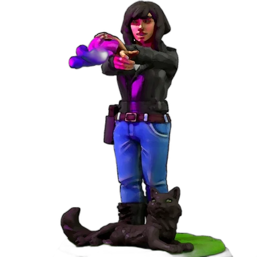 staff, weapon, jacket, animal transparent PNG cut-out