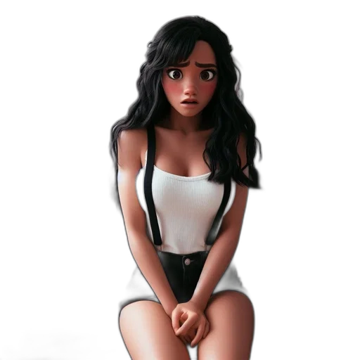 dress, robot, face, concept art transparent PNG cut-out