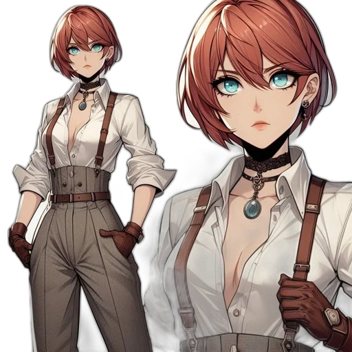 staff, concept art, anime, fantasy art transparent PNG cut-out