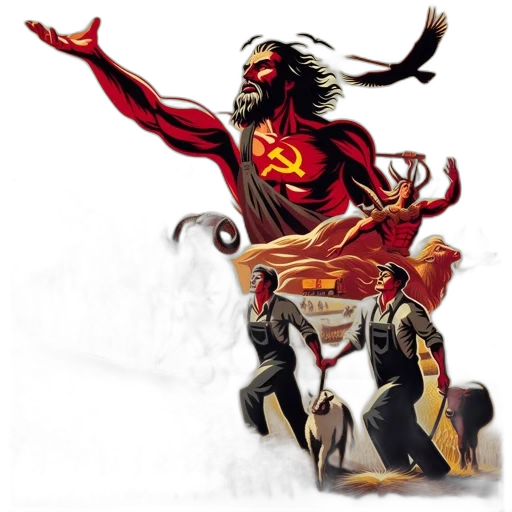 comic book art, concept art, fantasy art, illustrative transparent PNG cut-out