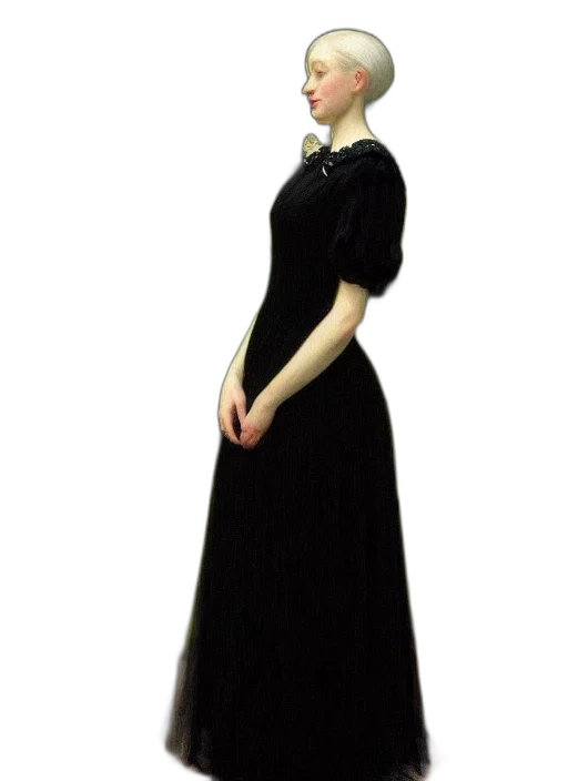 dress, staff, jewelry, hat transparent PNG cut-out