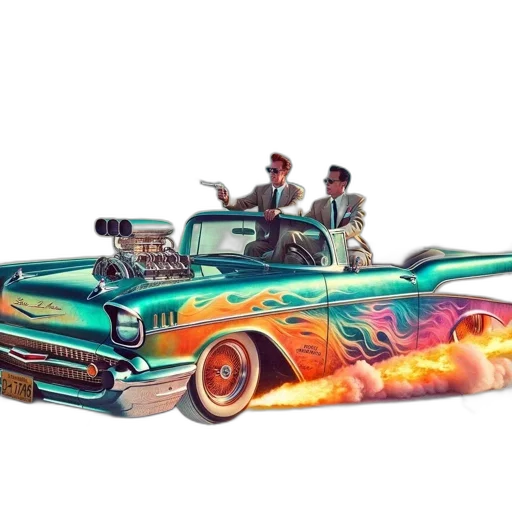 car, weapon, concept art, comic book art transparent PNG cut-out