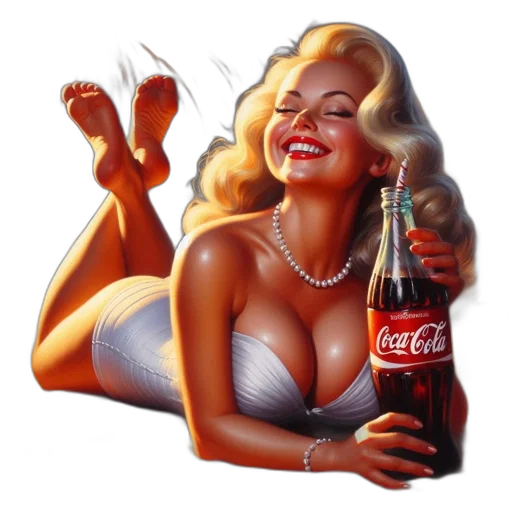 bottle, photorealistic, oil painting, comic book art transparent PNG cut-out