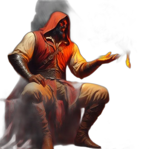 staff, sword, jacket, mask transparent PNG cut-out
