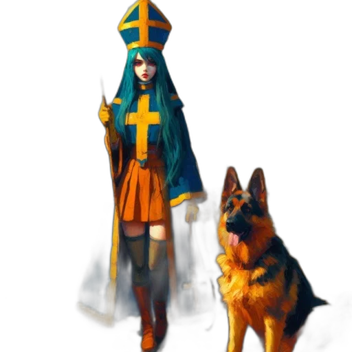 staff, concept art, fantasy art, pixel art transparent PNG cut-out