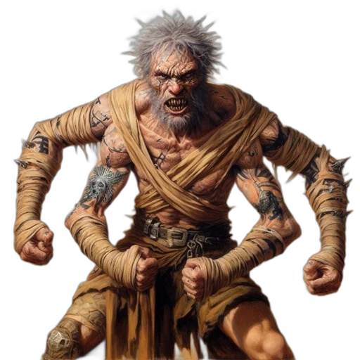 staff, creature, face, concept art transparent PNG cut-out