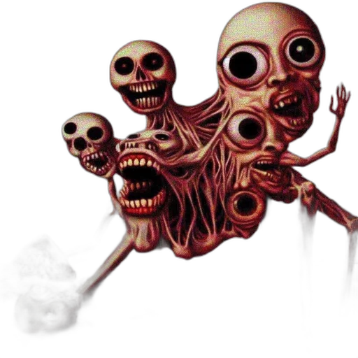 creature, mask, food, staff transparent PNG cut-out