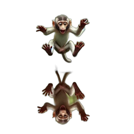 creature, animal, concept art, 3d render transparent PNG cut-out