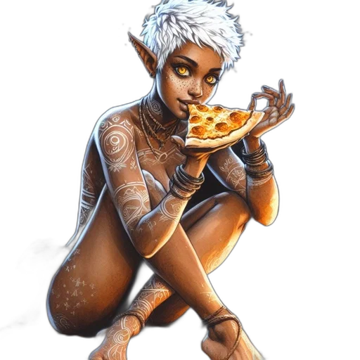 food, concept art, fantasy art, comic book art transparent PNG cut-out