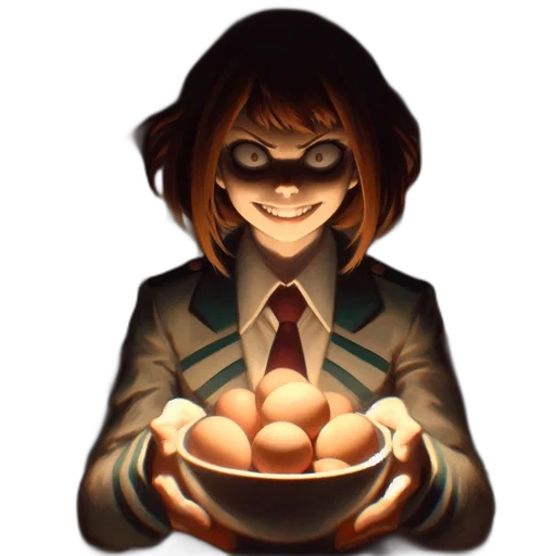 food, jacket, face, mask transparent PNG cut-out