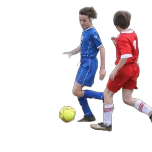 young, boy, blue, soccer transparent PNG cut-out