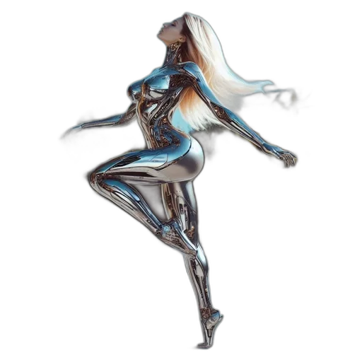 robot, dress, creature, concept art transparent PNG cut-out