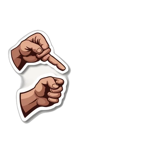 weapon, set, three, stickers transparent PNG cut-out