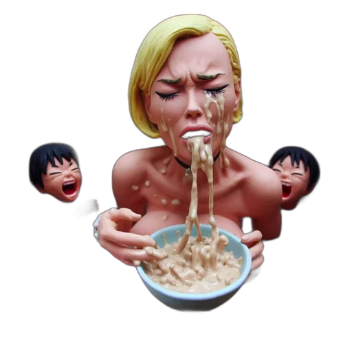 food, mask, face, creature transparent PNG cut-out
