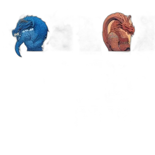 dragon, creature, mask, concept art transparent PNG cut-out