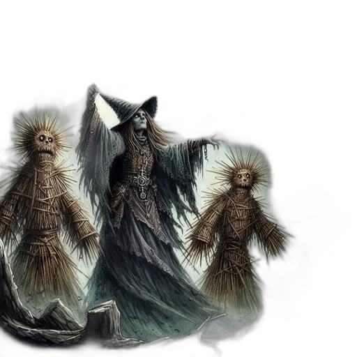 staff, fantasy art, concept art, comic book art transparent PNG cut-out