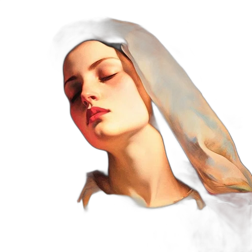 face, mask, crown, dress transparent PNG cut-out