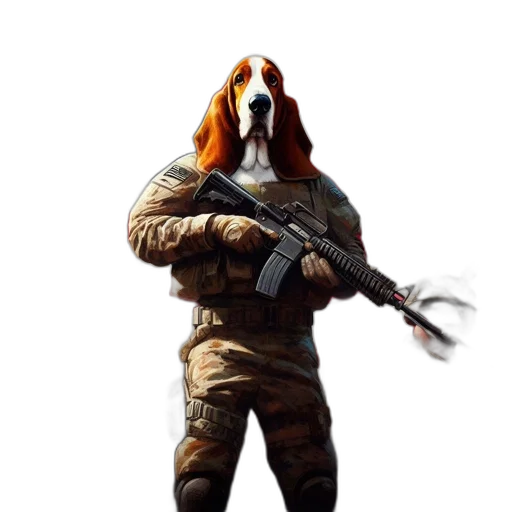 animal, weapon, staff, creature transparent PNG cut-out