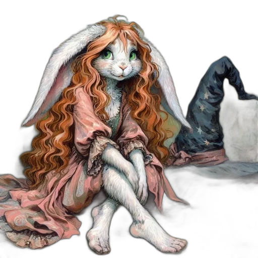 dress, animal, creature, mask transparent PNG cut-out