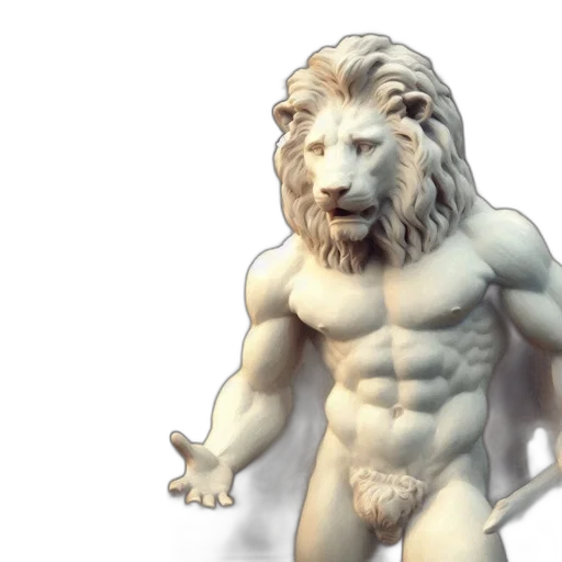 animal, creature, 3d render, concept art transparent PNG cut-out