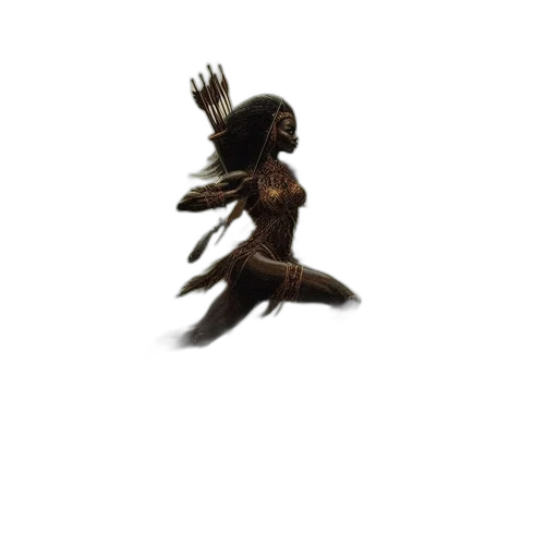 jewelry, creature, staff, weapon transparent PNG cut-out