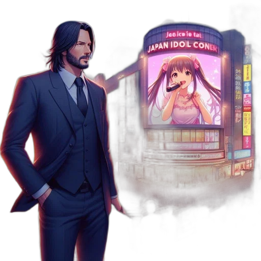 jacket, concept art, anime, fantasy art transparent PNG cut-out