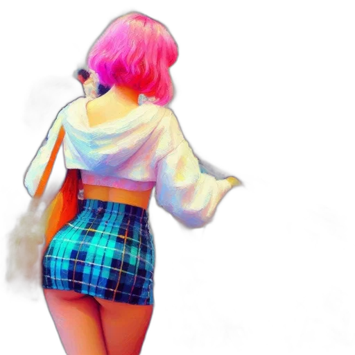 jacket, dress, robot, weapon transparent PNG cut-out