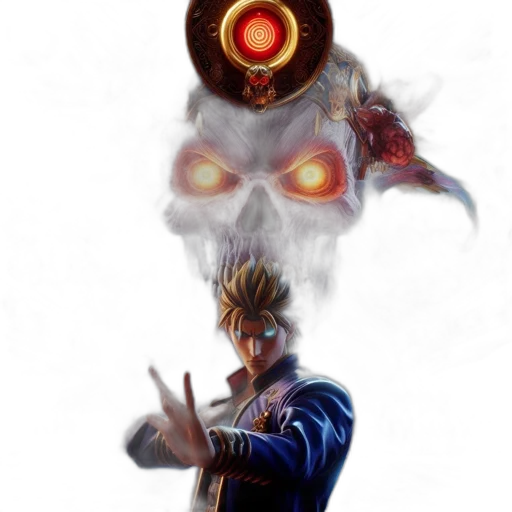 staff, mask, weapon, face transparent PNG cut-out