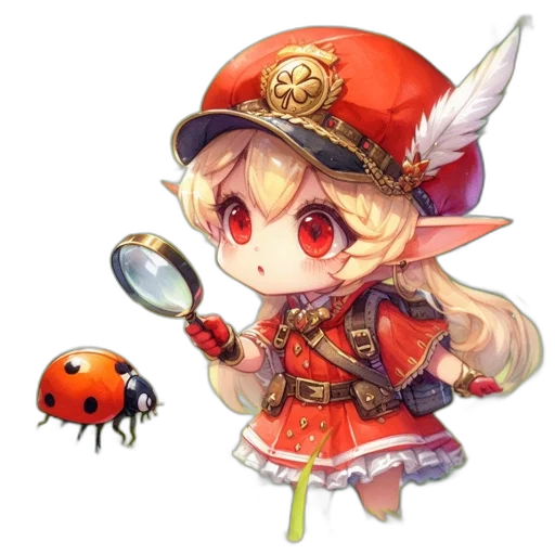 staff, hat, weapon, dragon transparent PNG cut-out