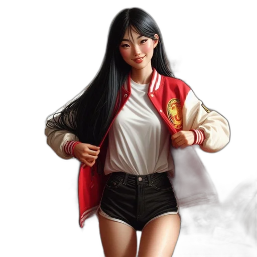 jacket, concept art, photorealistic, fantasy art transparent PNG cut-out