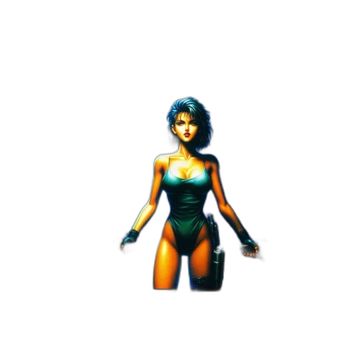 dress, robot, weapon, jewelry transparent PNG cut-out