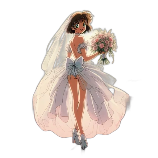 dress, concept art, pixel art, cartoon transparent PNG cut-out