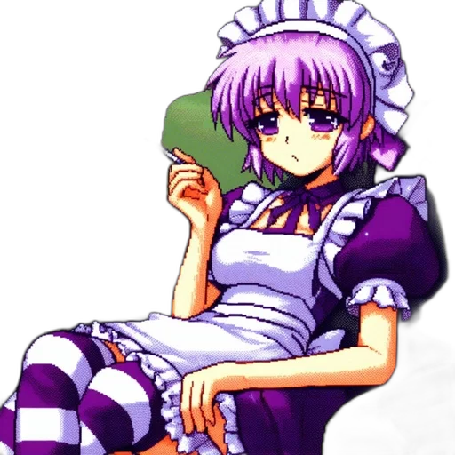 dress, robot, furniture, pixel art transparent PNG cut-out