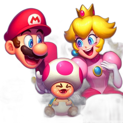crown, concept art, 3d render, pixel art transparent PNG cut-out