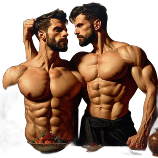 photorealistic, concept art, fantasy art, oil painting transparent PNG cut-out