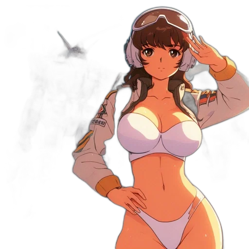 dress, weapon, robot, anime transparent PNG cut-out