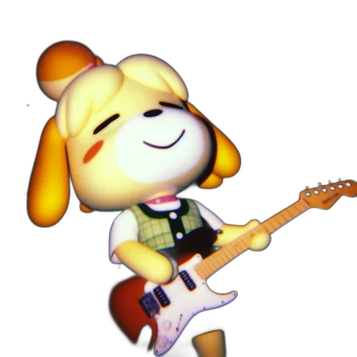 animal, staff, cartoon, 3d render transparent PNG cut-out