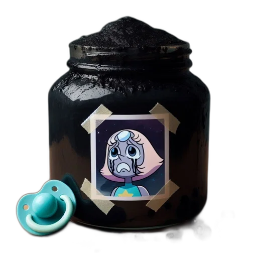 mask, bottle, robot, creature transparent PNG cut-out