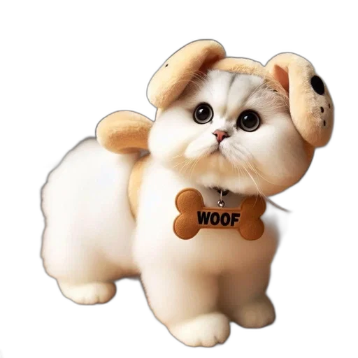 staff, animal, 3d render, photorealistic transparent PNG cut-out