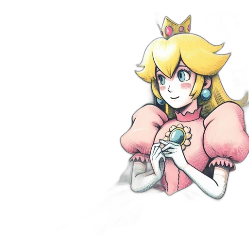 crown, dress, weapon, robot transparent PNG cut-out