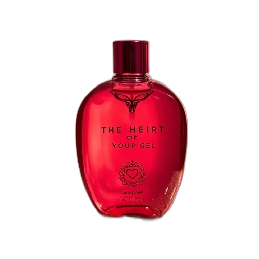 bottle, red, heart, body transparent PNG cut-out