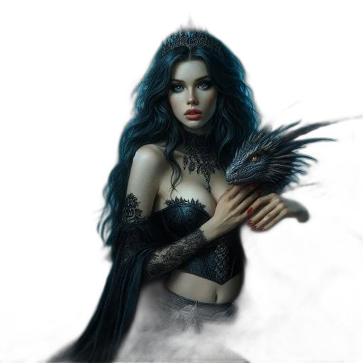 fantasy art, concept art, photorealistic, comic book art transparent PNG cut-out