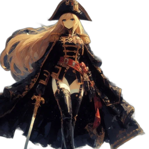 weapon, staff, sword, crown transparent PNG cut-out