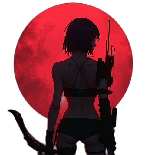 weapon, staff, sword, creature transparent PNG cut-out
