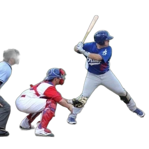 weapon, baseball, player, blue transparent PNG cut-out
