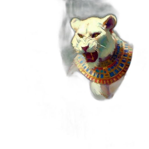 jewelry, animal, mask, staff transparent PNG cut-out