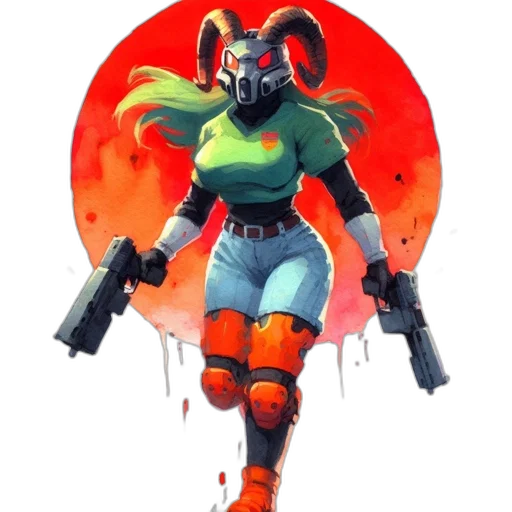 weapon, mask, staff, concept art transparent PNG cut-out