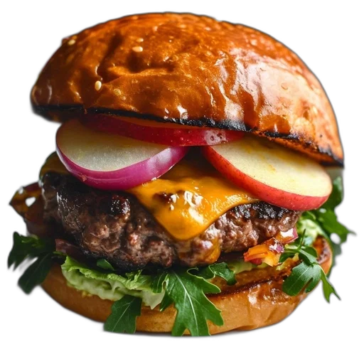 food, photorealistic, visually, appealing transparent PNG cut-out