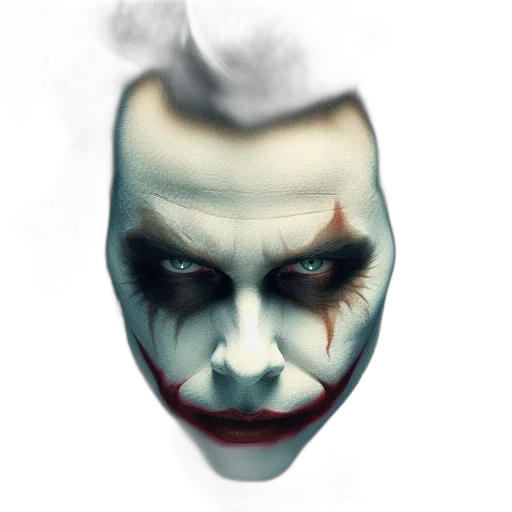 mask, face, creature, photorealistic transparent PNG cut-out