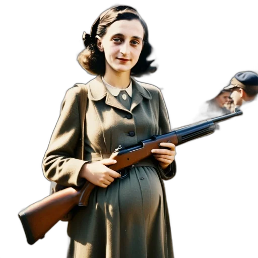 weapon, staff, jacket, dress transparent PNG cut-out